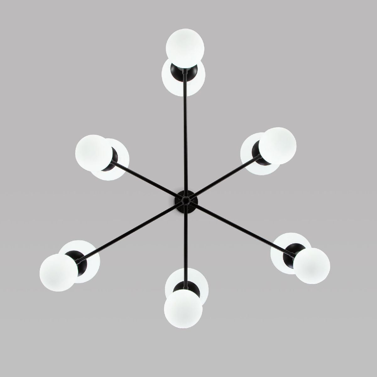Подвесная люстра Eurosvet Bubble 30182 черный a063215