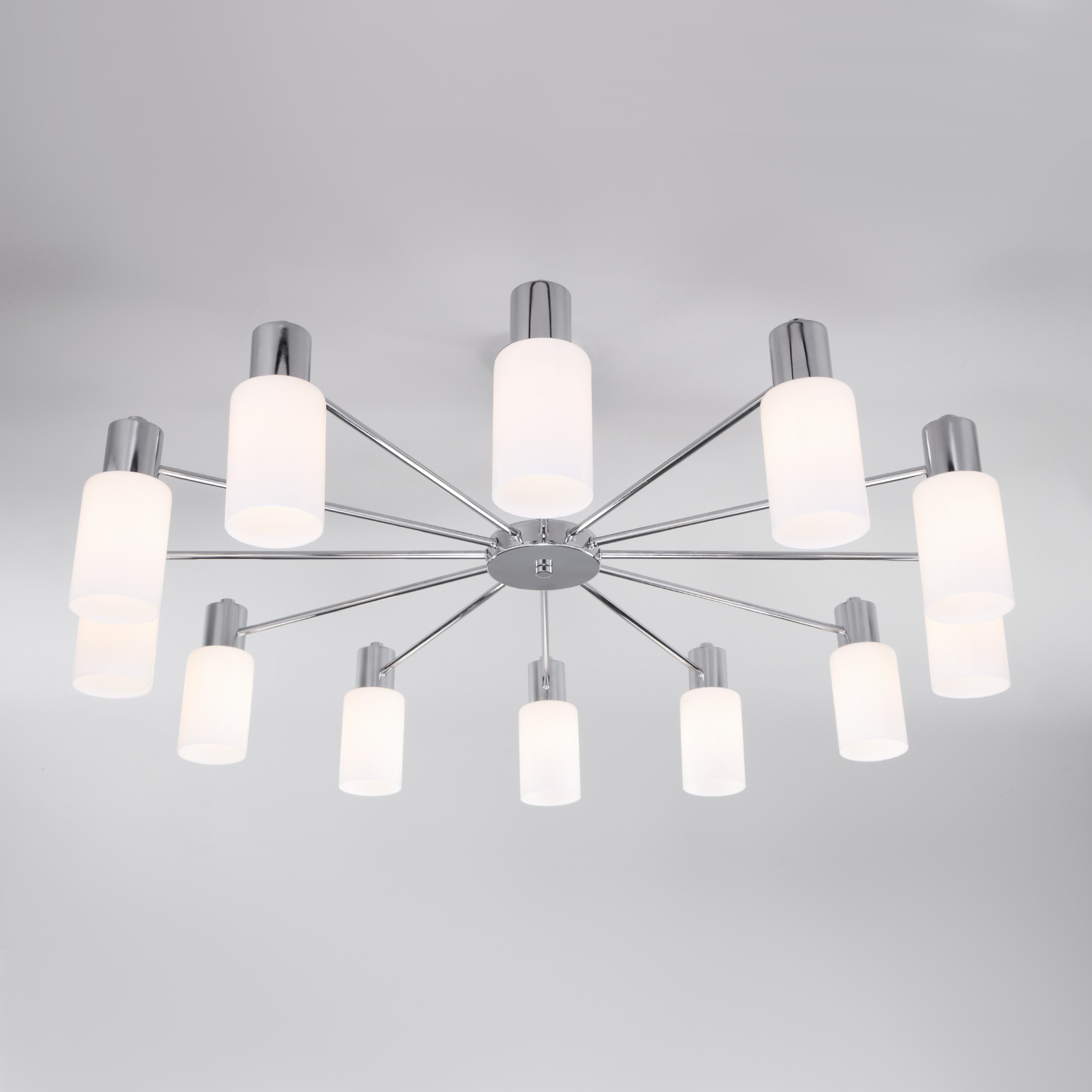 Люстра на штанге Eurosvet Vegga 70160/12 хром