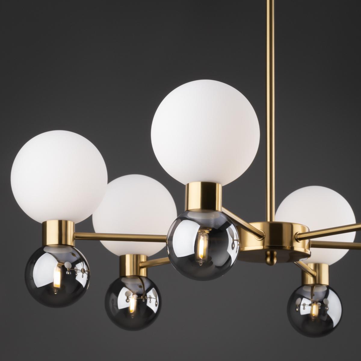 Люстра на штанге Freya Bony FR5394CL-12BS