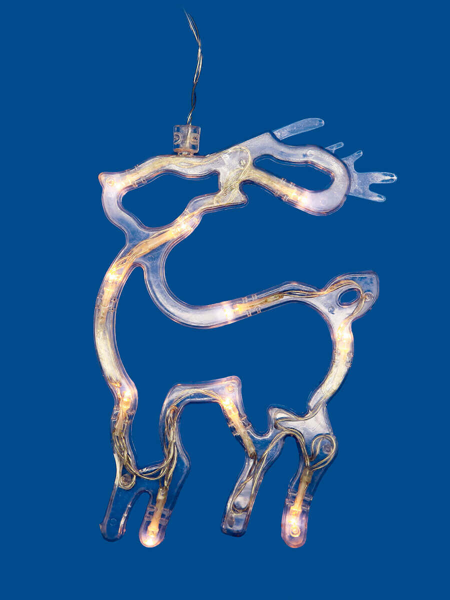 Подвесной светодиодный светильник «Олень» Uniel (UL-00007252) ULD-H1419-010/STA/3AAA Warm White IP20 Deer