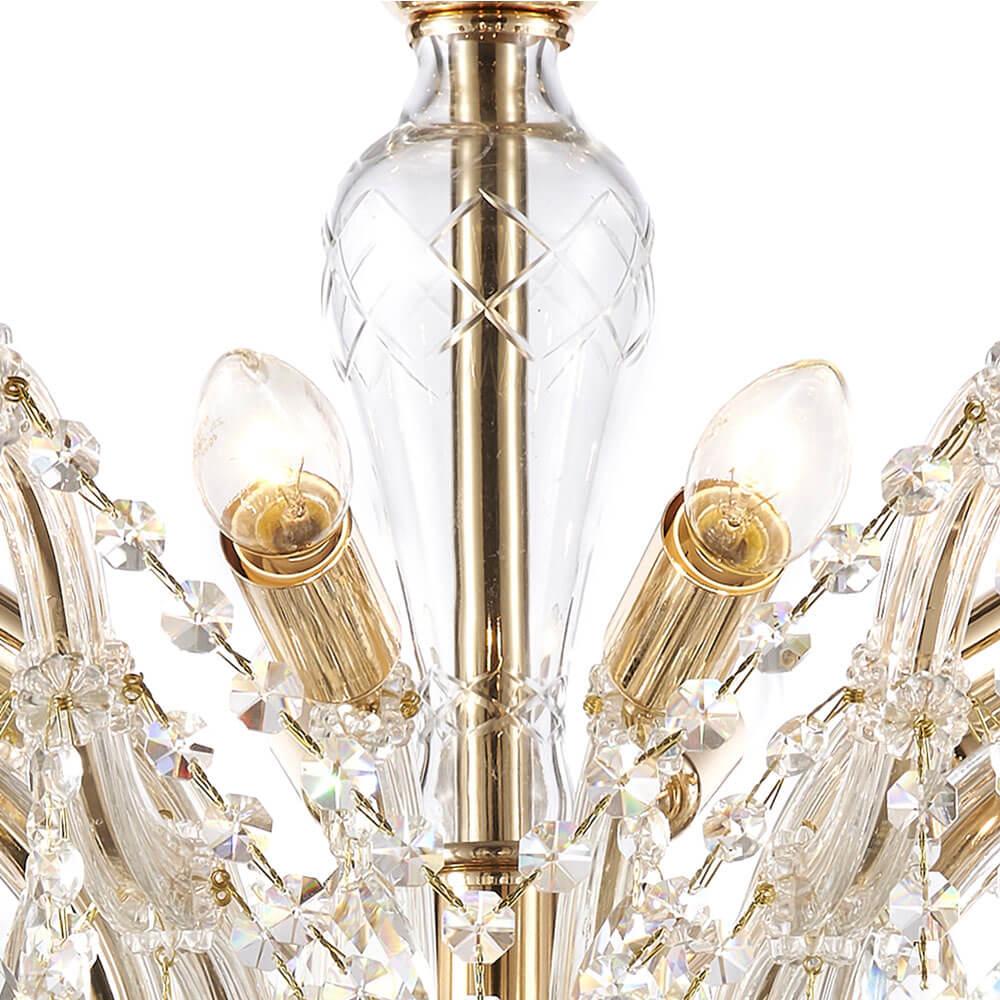 Потолочная люстра Lumien Hall Kaya LH0027/12C-FGD