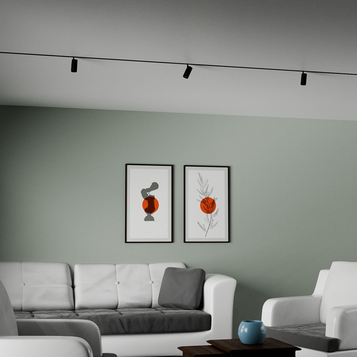 Трековый магнитный светильник Lightera Startrek LE173TRS-7B 4K