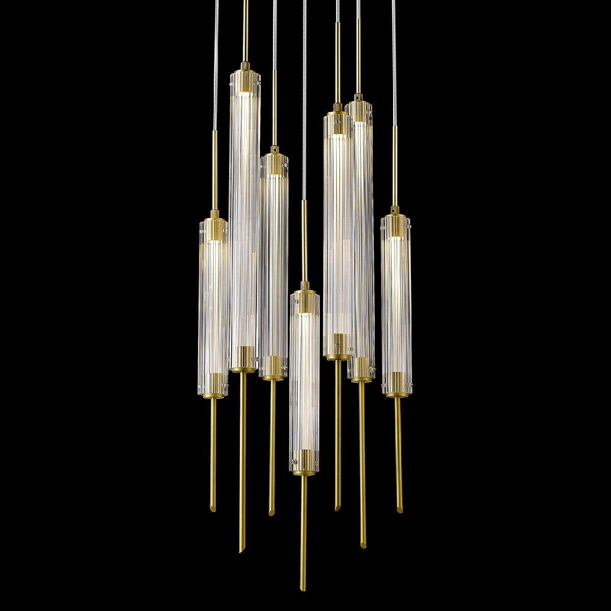 Подвесной светильник Delight Collection 98041 P98041-7 brass