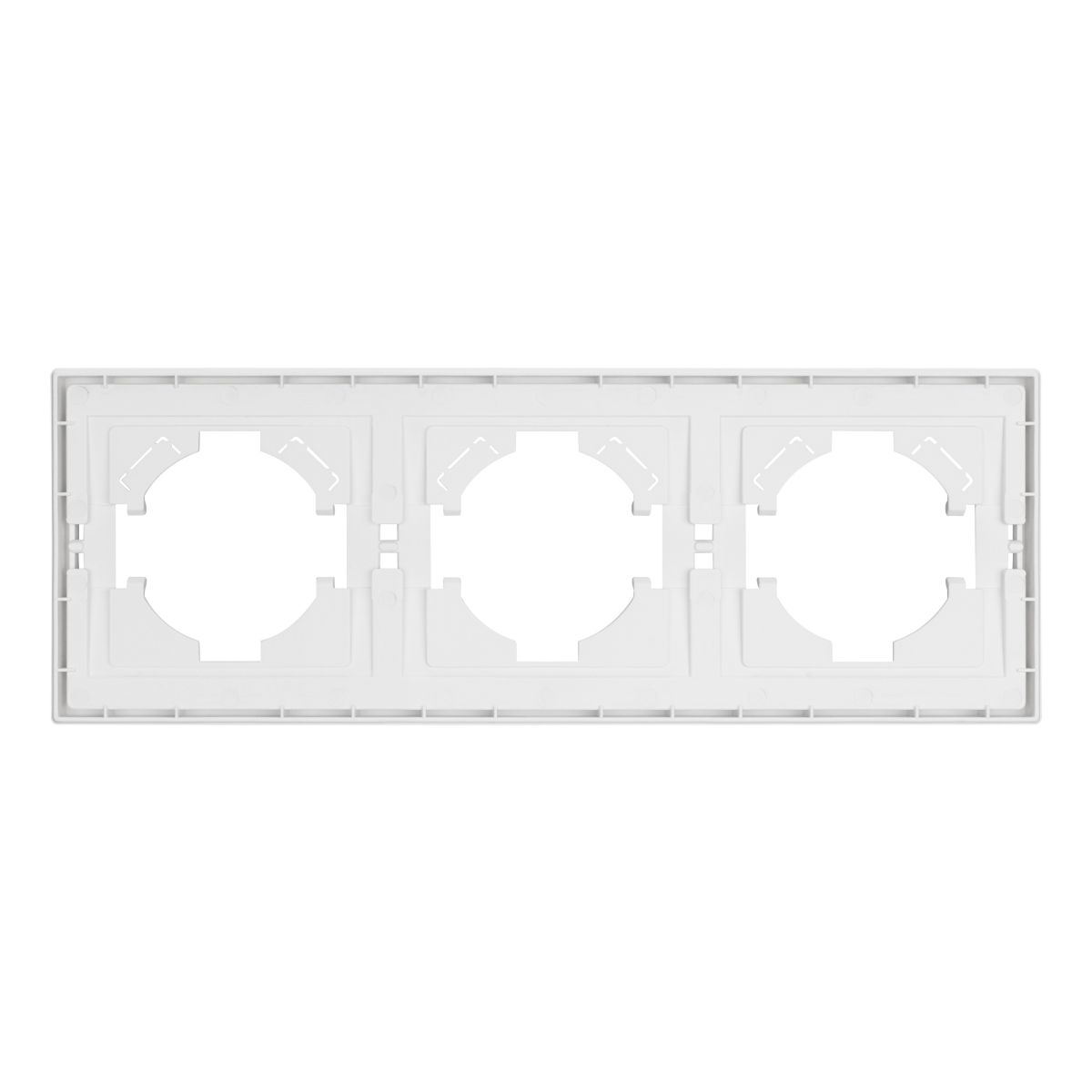 Рамка пластиковая на 3 поста Arlight FRM-TENDO-PL-3-GD 053846