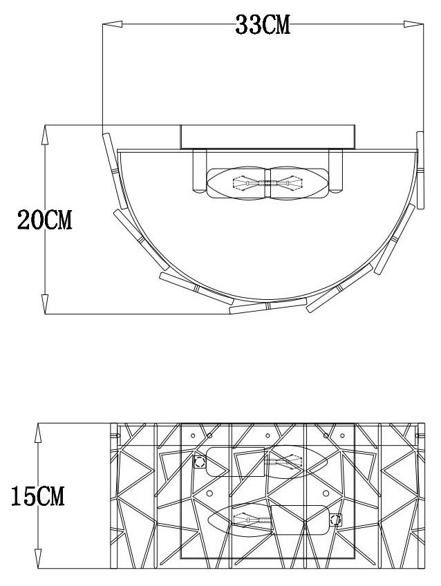 Настенный светильник Arte Lamp Galatea A1222AP-2CC