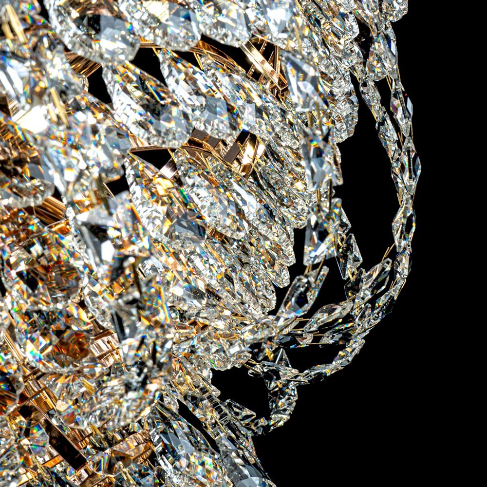 Подвесная люстра Modelux ML.8881.12P GD