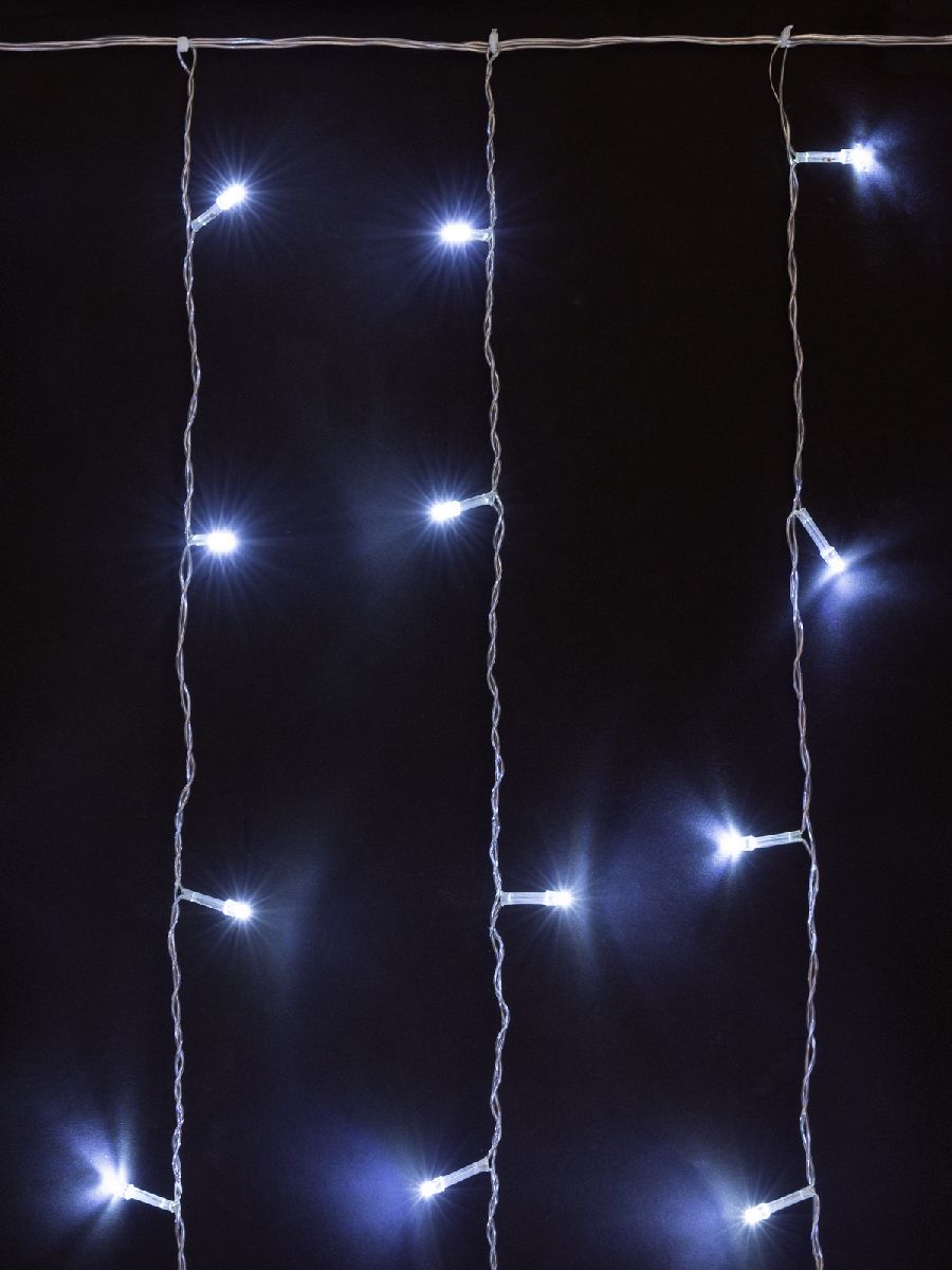 Светодиодная гирлянда TDM Electric Занавес 250V белая 8 режимов SQ0361-0069