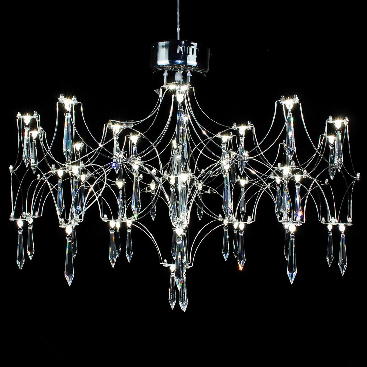 Подвесная люстра ILLUMICO IL0808-730HX-57 Ether