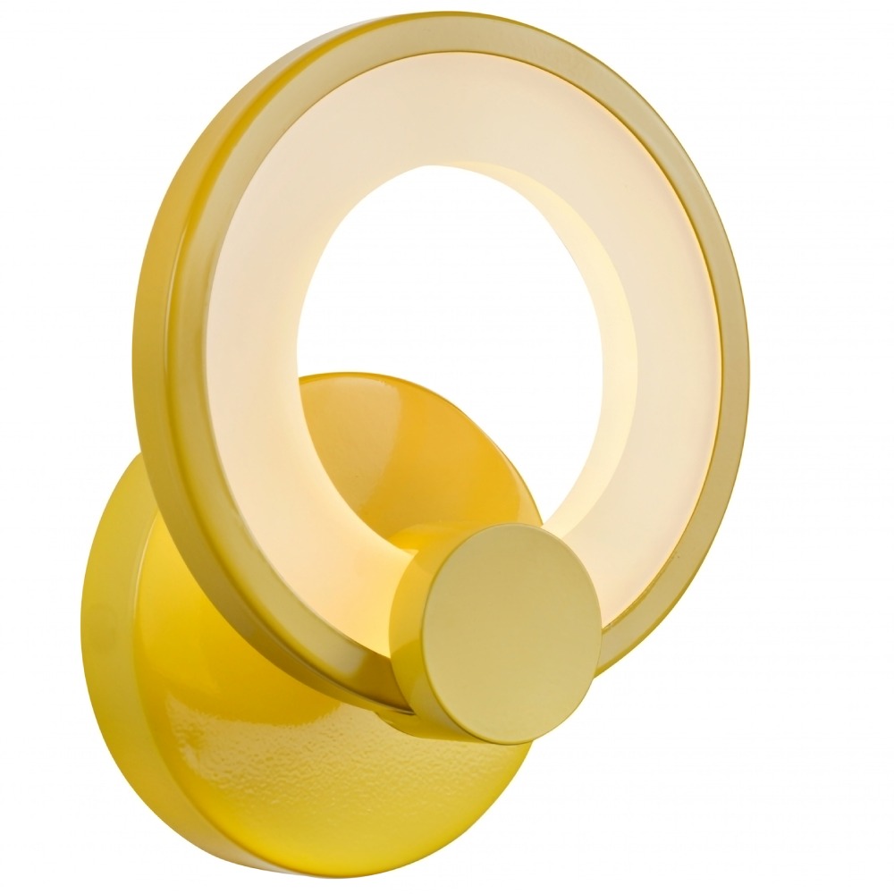Бра для детской светодиодное iLedex Ring A001/1 Yellow