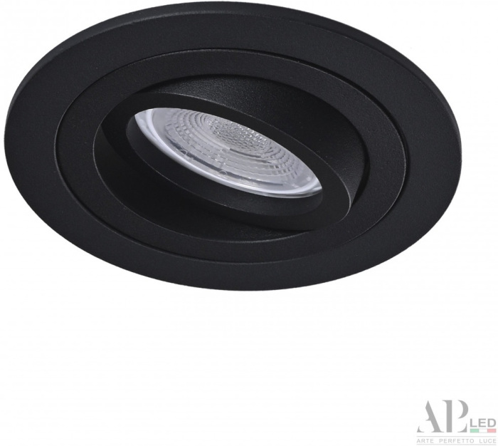 Встраиваемый светильник Arte Perfetto Luce Ingrid 3322.TCH111R/BK