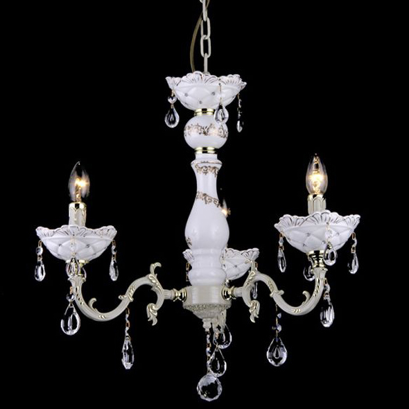 Подвесная люстра Natali Kovaltseva 10783 10783/3C FLORENCE WHITE