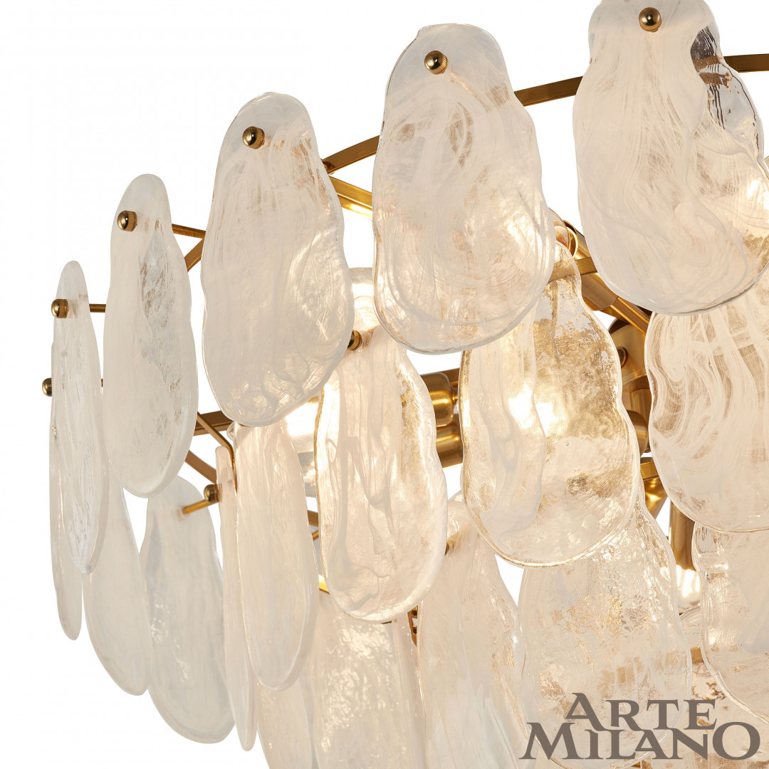 Подвесная люстра Arte Milano 2853.D750.H390.E14.18 G