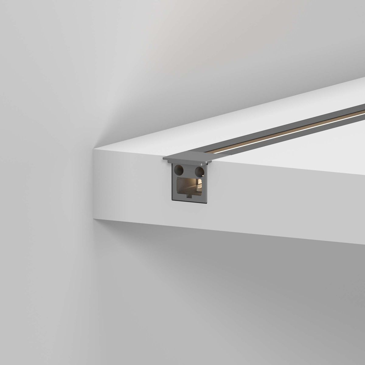 Профиль с экраном Arlight SL-MINI-3-H10-F12-2000 IRON GREY (Алюминий+пластик) 055322