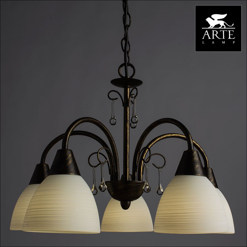 Подвесная люстра Arte Lamp 82 A9312LM-5BR