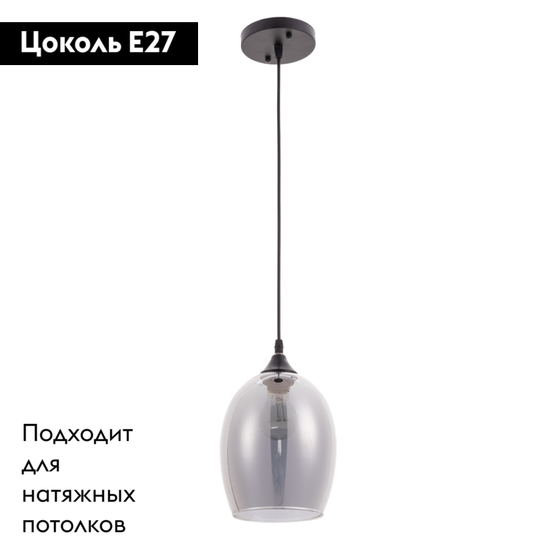 Подвесной светильник Arte Lamp Propus A4344SP-1BK