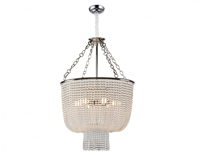 Подвесная люстра Newport 3136/S nickel/clear