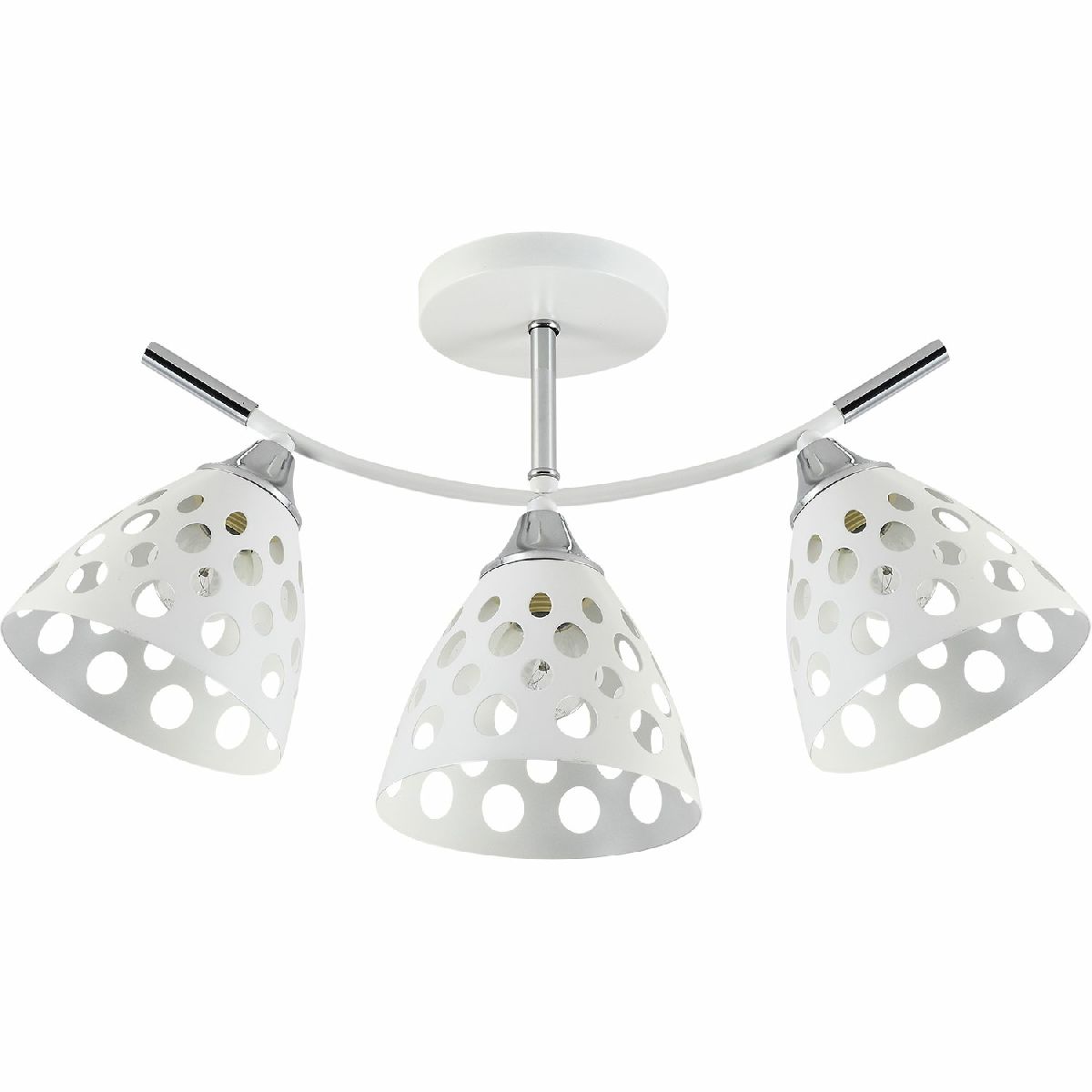 Люстра на штанге Reluce 11386-0.3-03B WH+CR