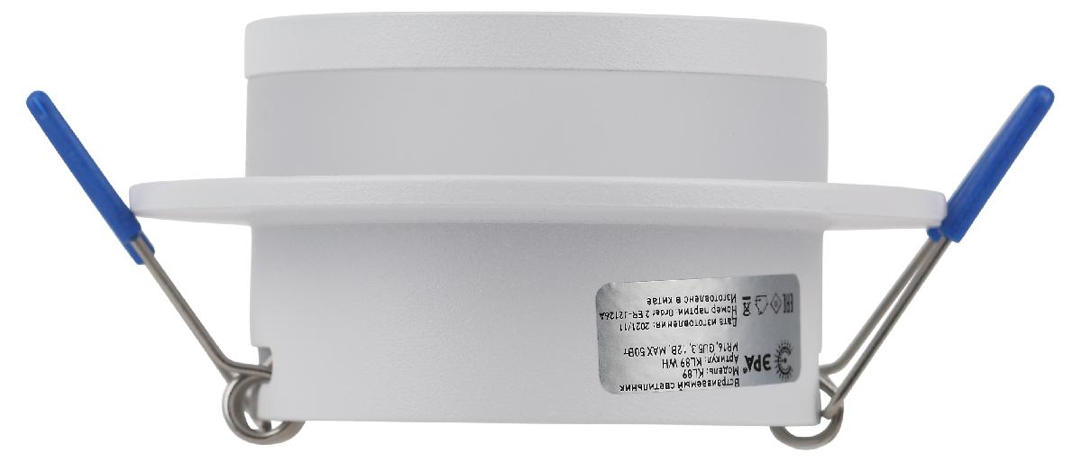 Встраиваемый светильник Эра KL89 WH Б0054356