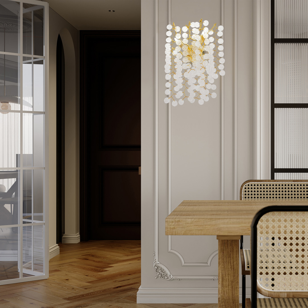 Настенный светильник Arte Milano 23122.255.2.E14.C GD