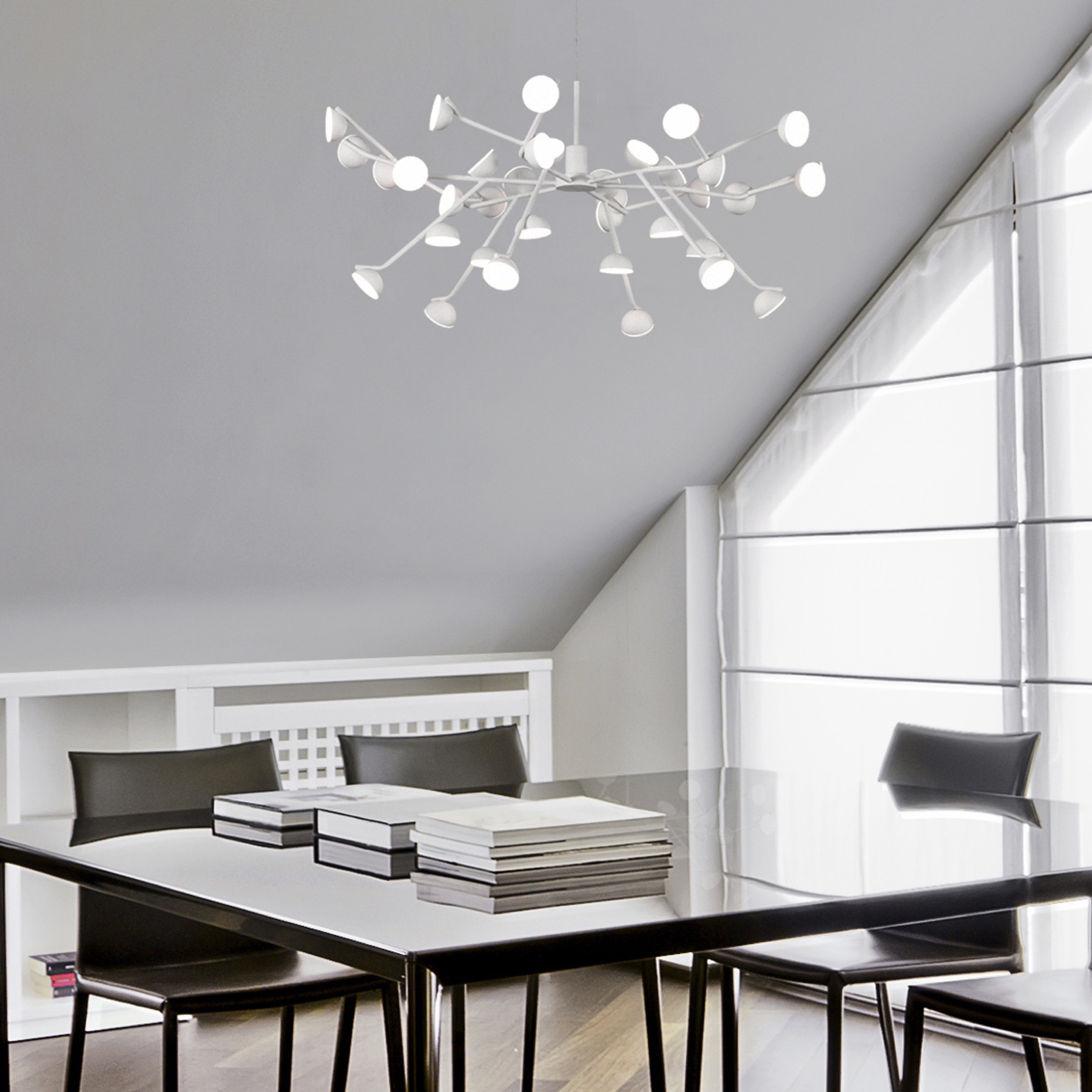 Подвесная светодиодная люстра Mantra Adn 6260