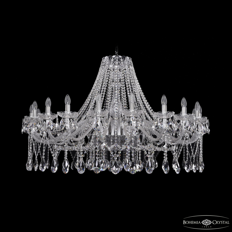 Подвесная люстра Bohemia Ivele Crystal 1413/20/460 Ni