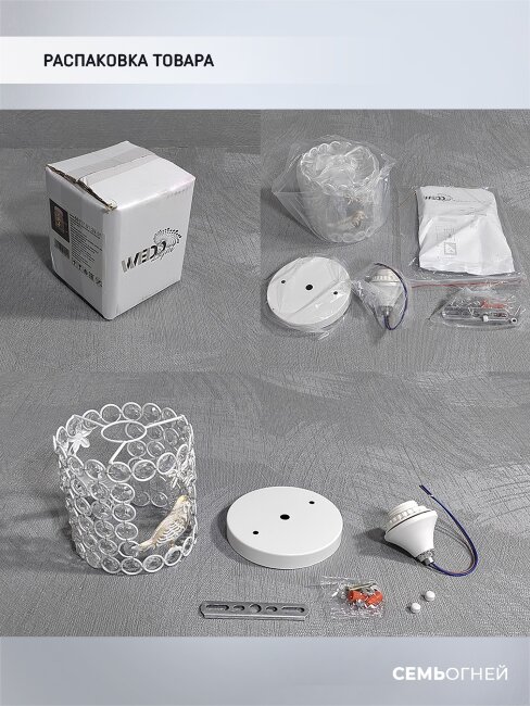 Потолочный светильник Wedo Light Denes WD3568/1C-WG-CL