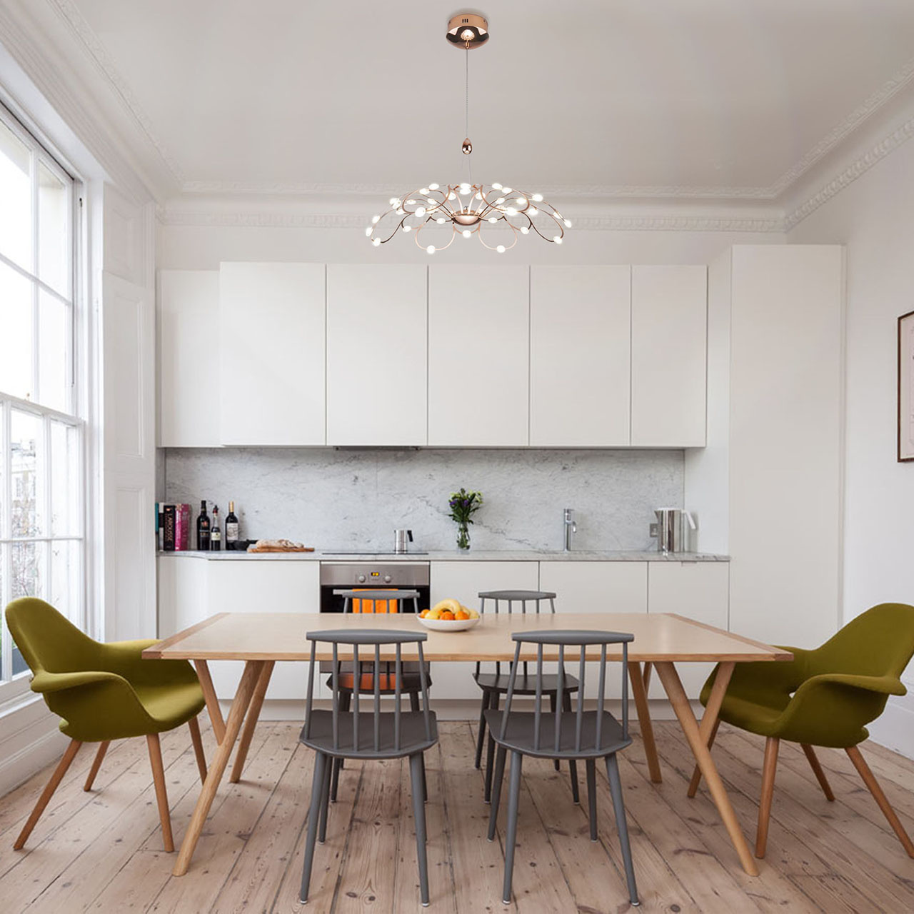 Подвесной светодиодный светильник Bogates Drops 441/1