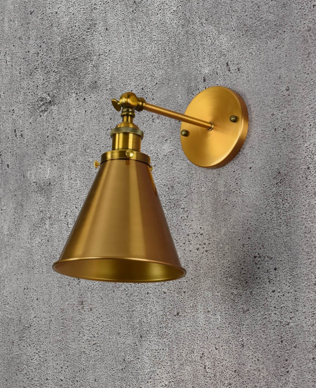 Бра Lumina Deco Rubi LDW B007-1 BRASS