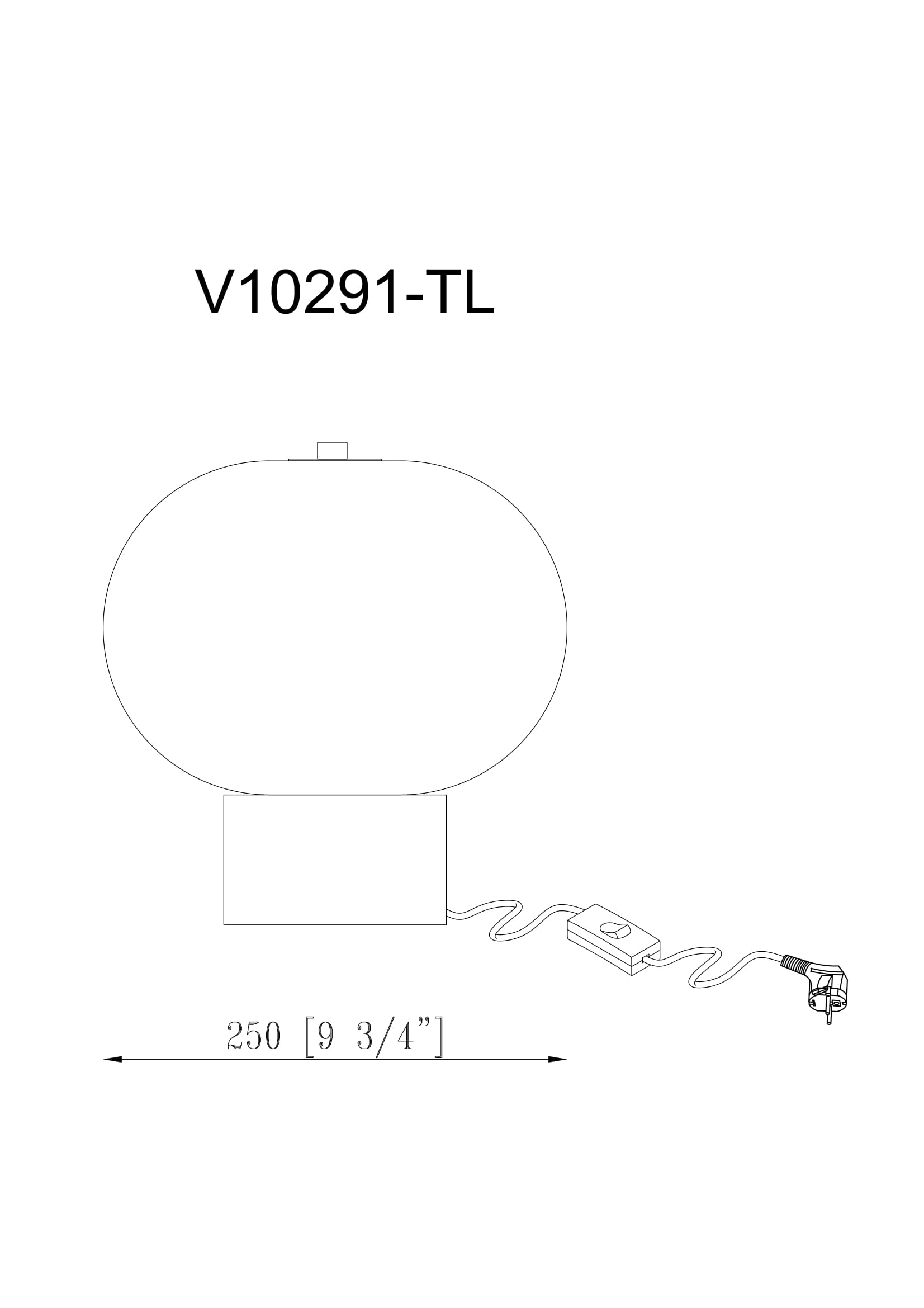 Настольная лампа Moderli Cute V10291-TL