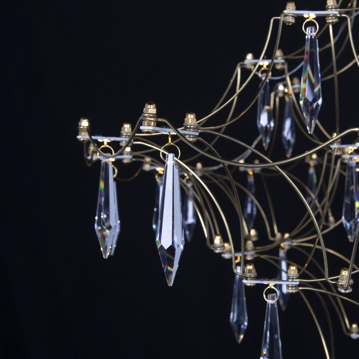 Подвесная люстра Loft IT Mira 10259/1000 Gold Asfour