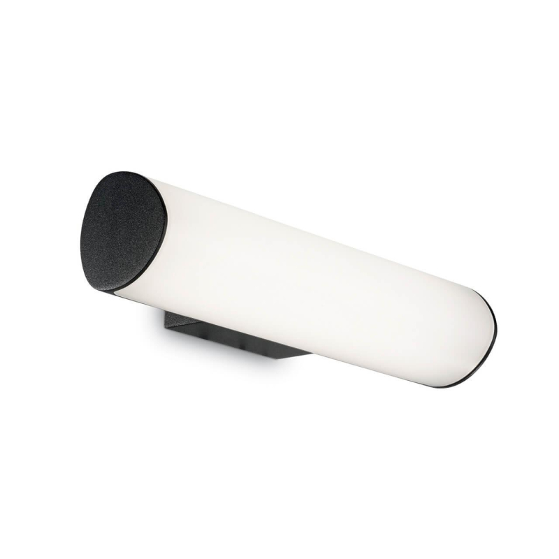 Уличный настенный светодиодный светильник Ideal Lux Etere AP1 Nero 165332
