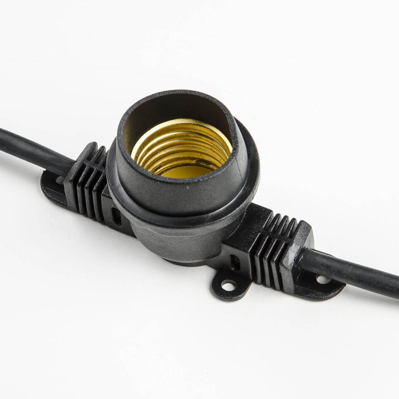 Гирлянда (UL-00006479) Uniel Belt-Light 220V UDL-K120 200/E27/100M IP65 Black