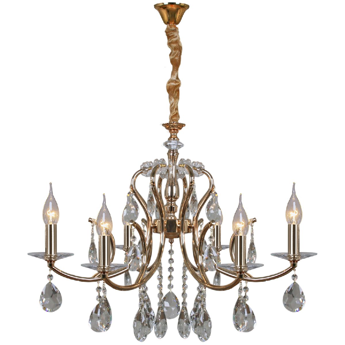 Подвесная люстра Illumico IL2326-6POR-39 GD