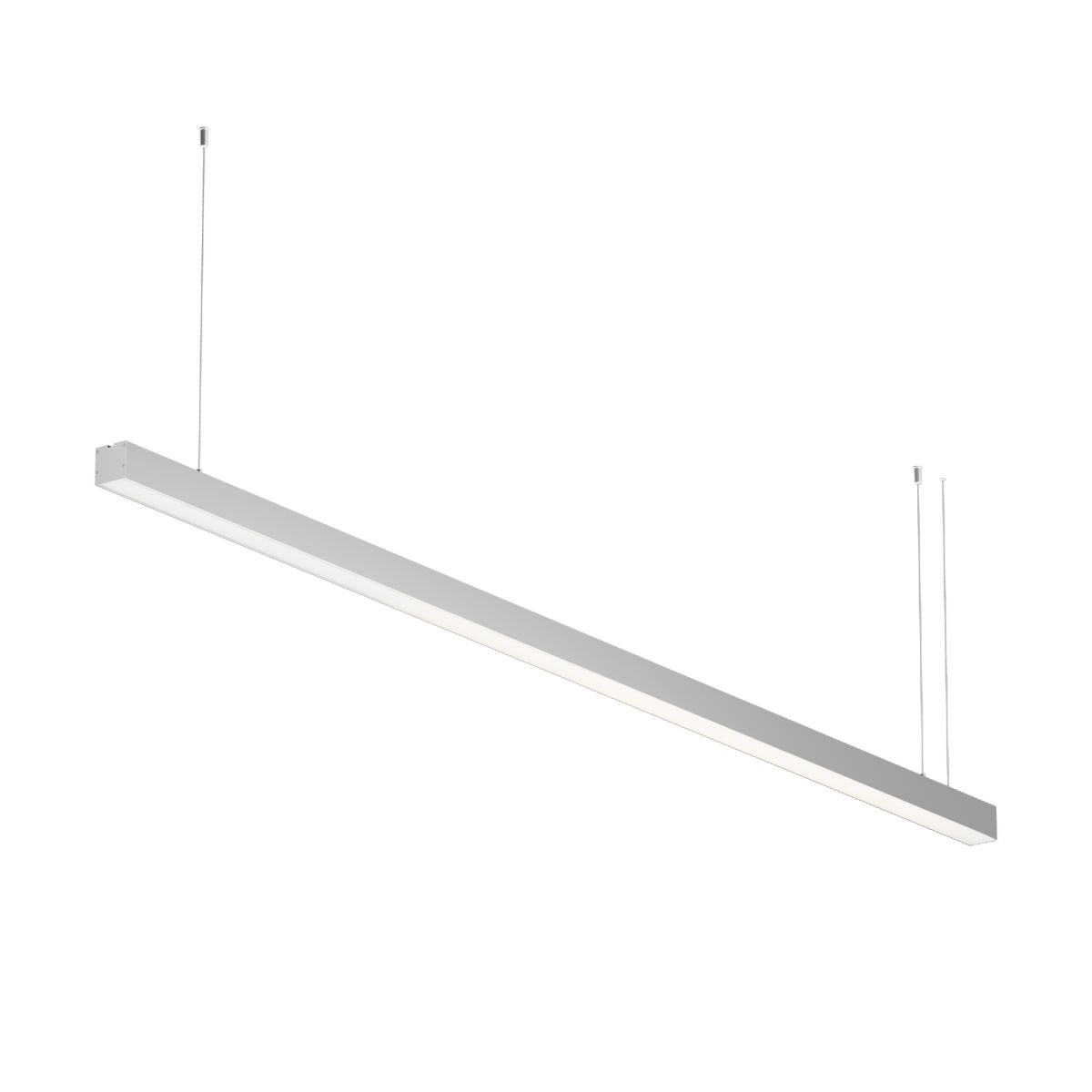 Линейный подвесной светильник Maytoni Technical 3000K 50x50 (Серебро, 2 м) LL312023