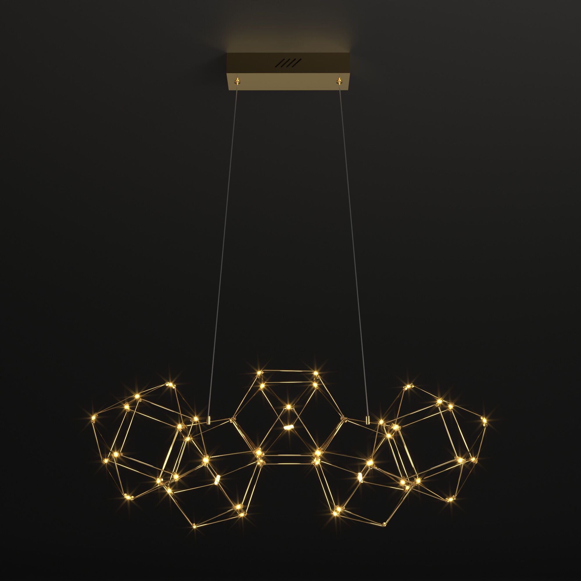 Подвесная люстра Eurosvet Uma 90168/5 медь a061143