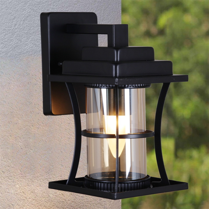 Уличный настенный светильник Reluce 08285-9.2-001U BK