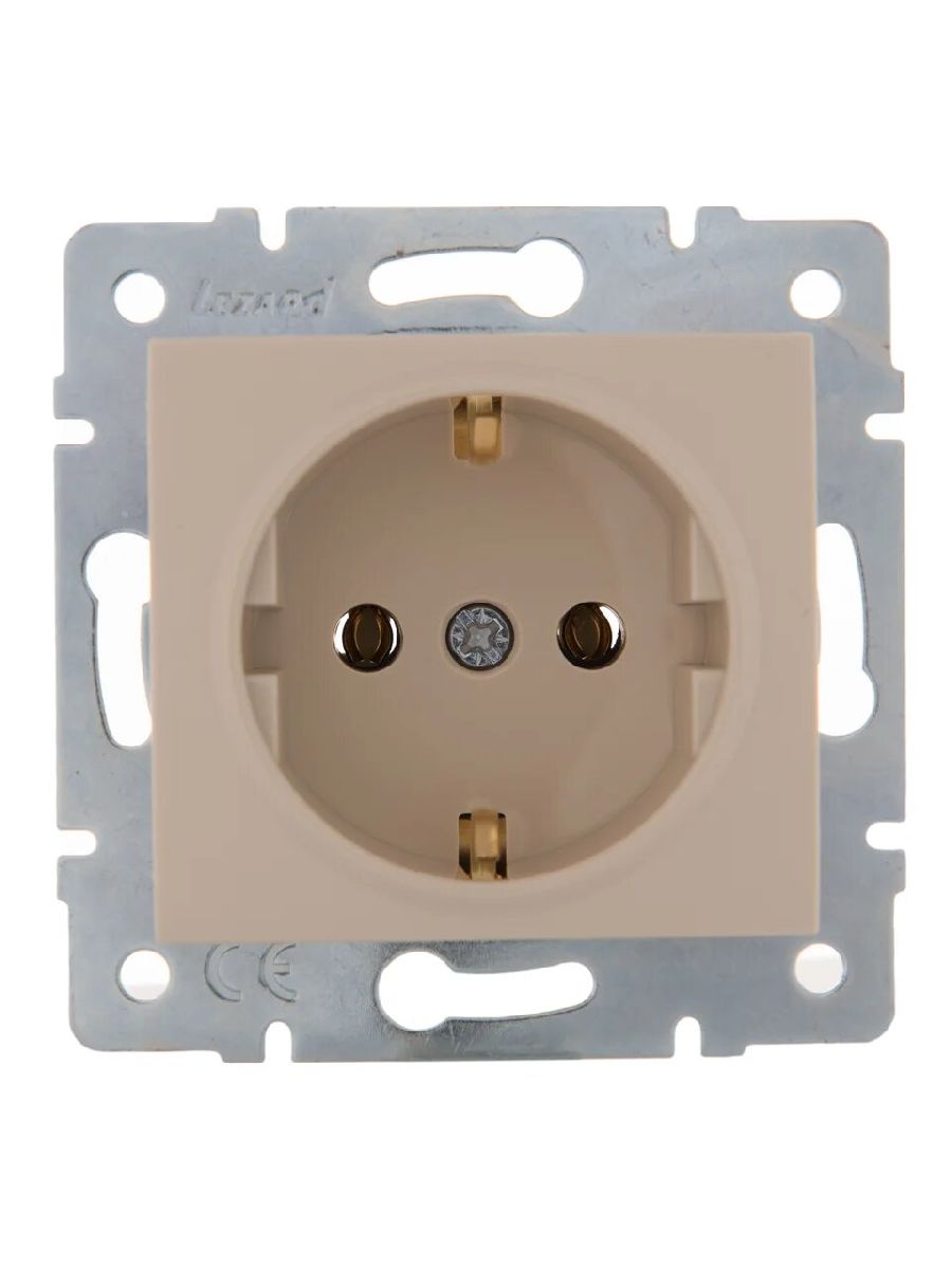 Розетка с/з Lezard Karina 707-0388-122B