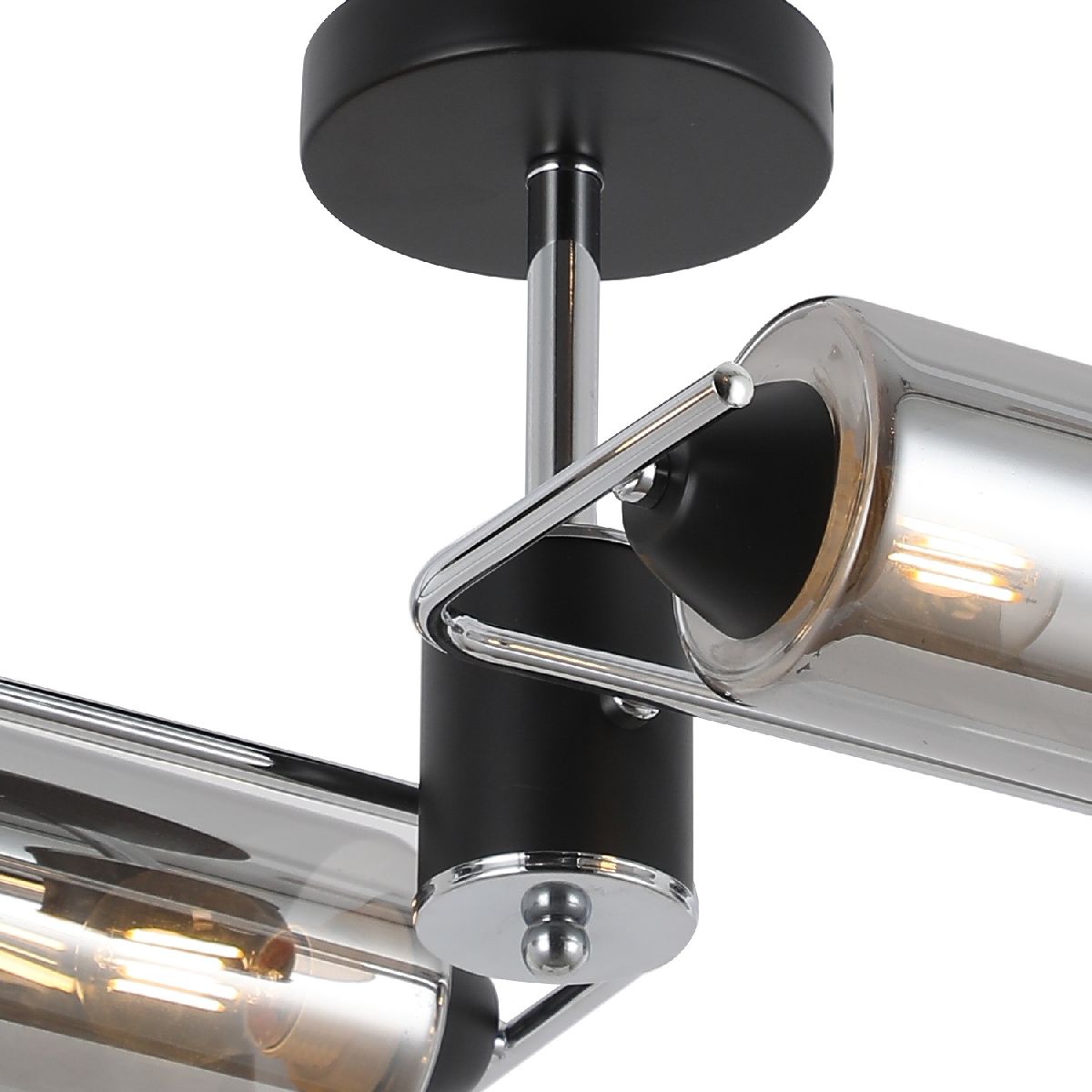 Люстра на штанге Illumico IL8243-4COU-79 BK CR