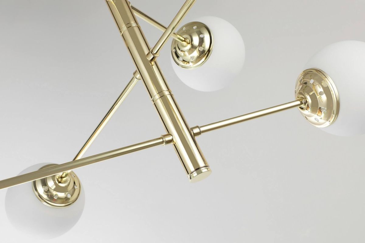 Люстра на штанге Lampit Fino TP 2007-6 GD