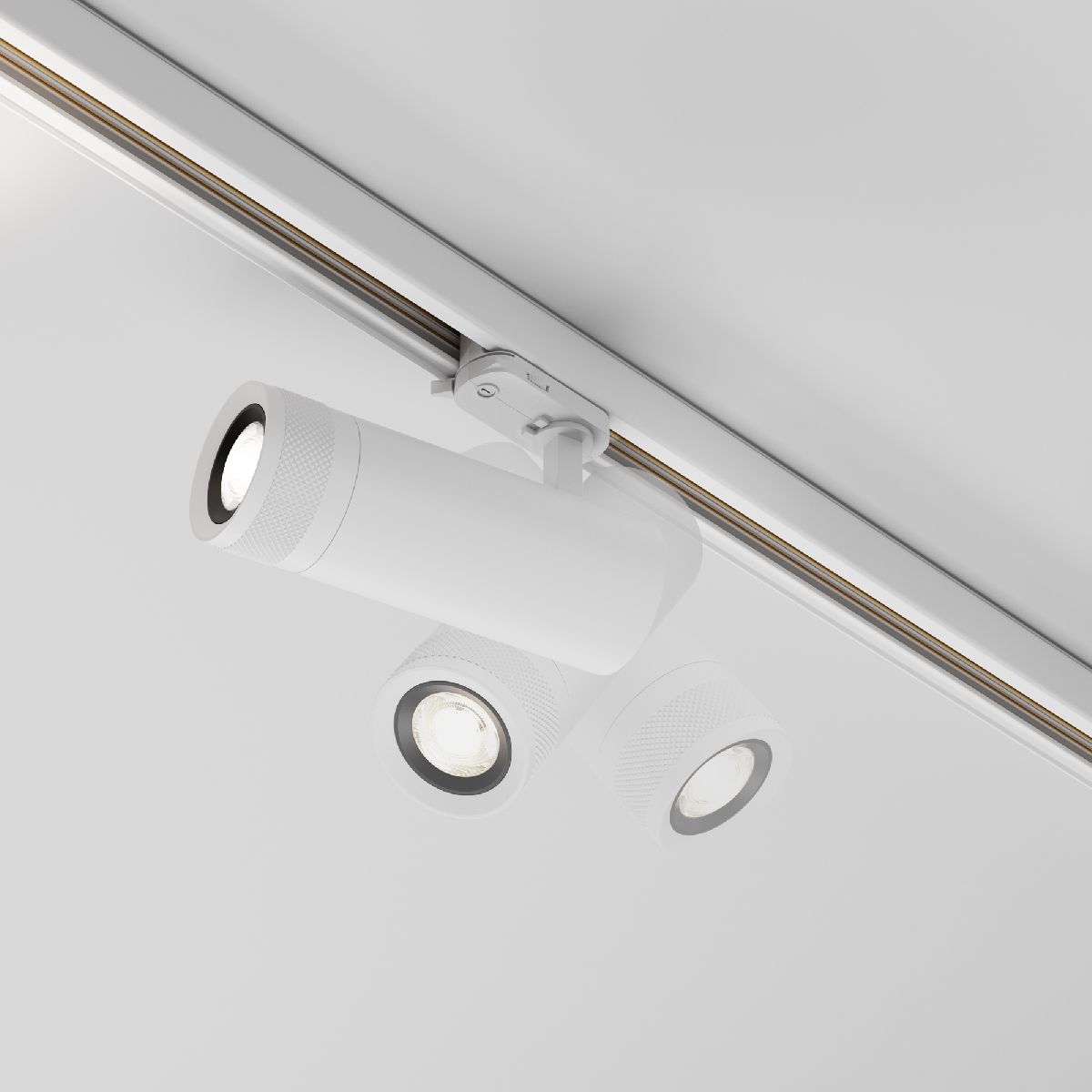 Трековый трехфазный светильник Maytoni Focus Zoom TR198-3-20W4K-Z-W