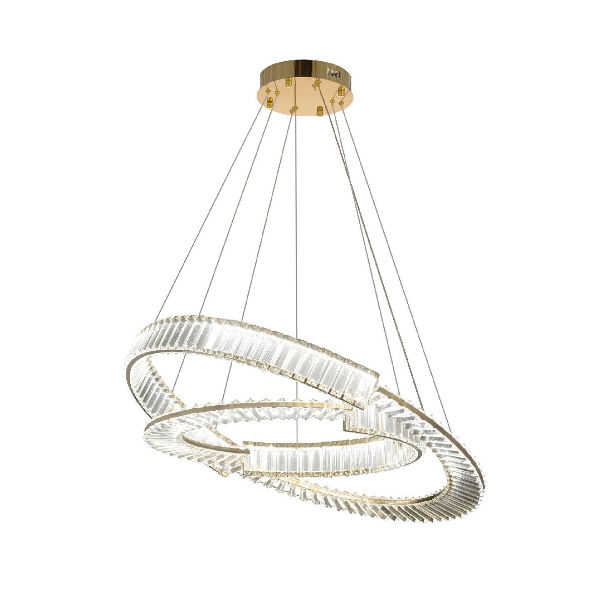 Подвесная люстра Lumina Deco LDP 6026-800-600 GD