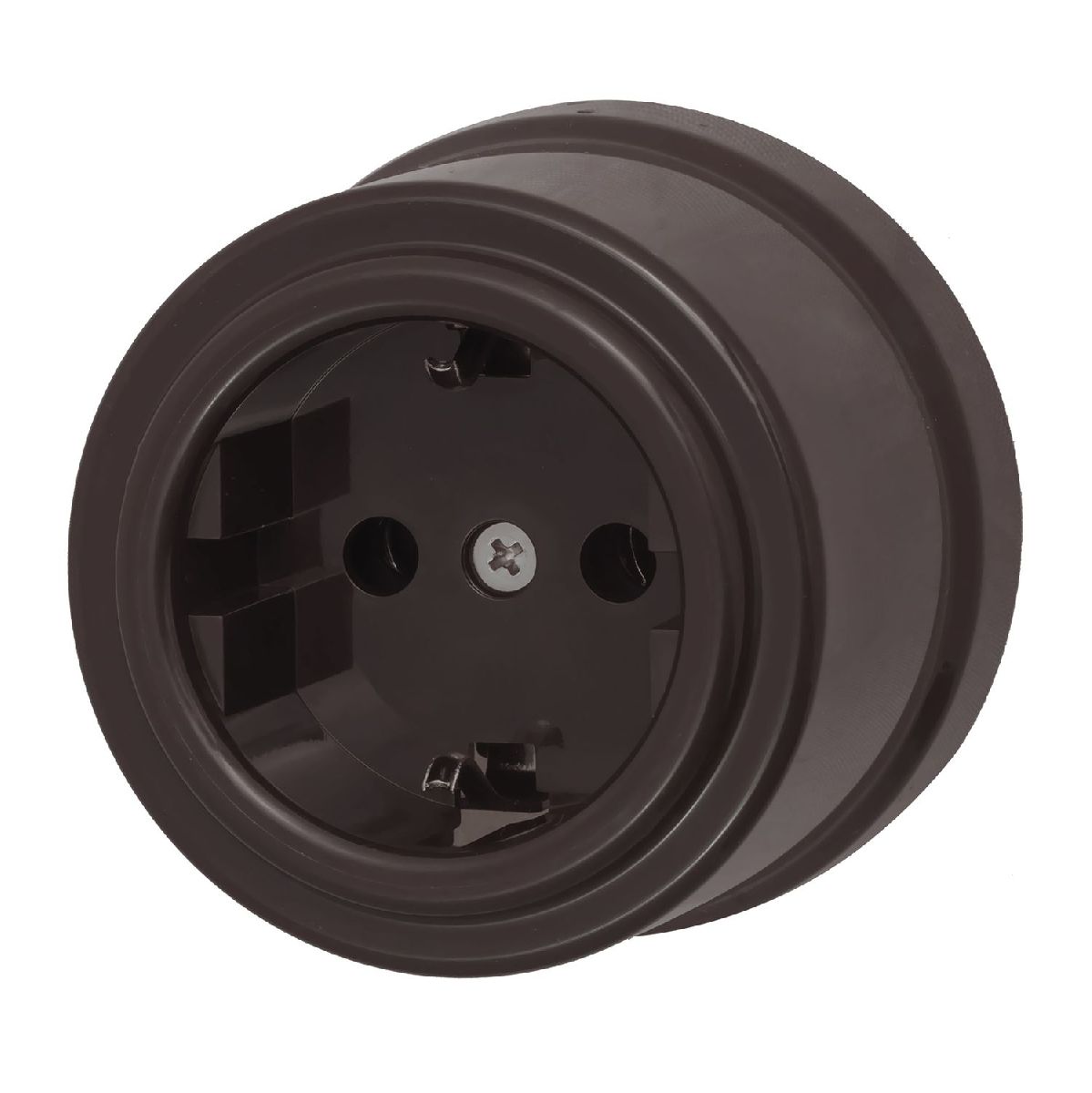 Розетка с заземляющим контактом Bironi Лизетта B1-101-22