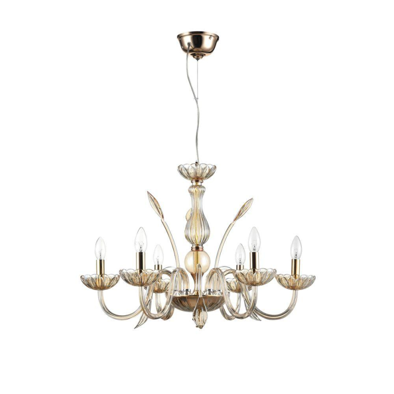 Подвесная люстра Maytoni Luciano DIA587-PL-06-R