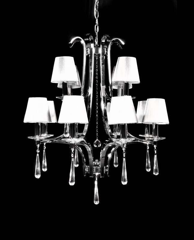 Подвесная люстра Lumina Deco Venisia LDP 8810-12 SL