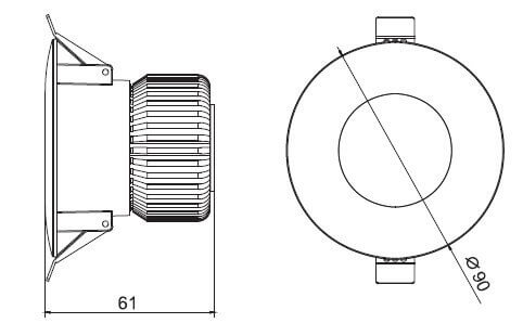 Уличный светодиодный светильник Horoz Jessica белый 016-029-0006 HRZ00000234