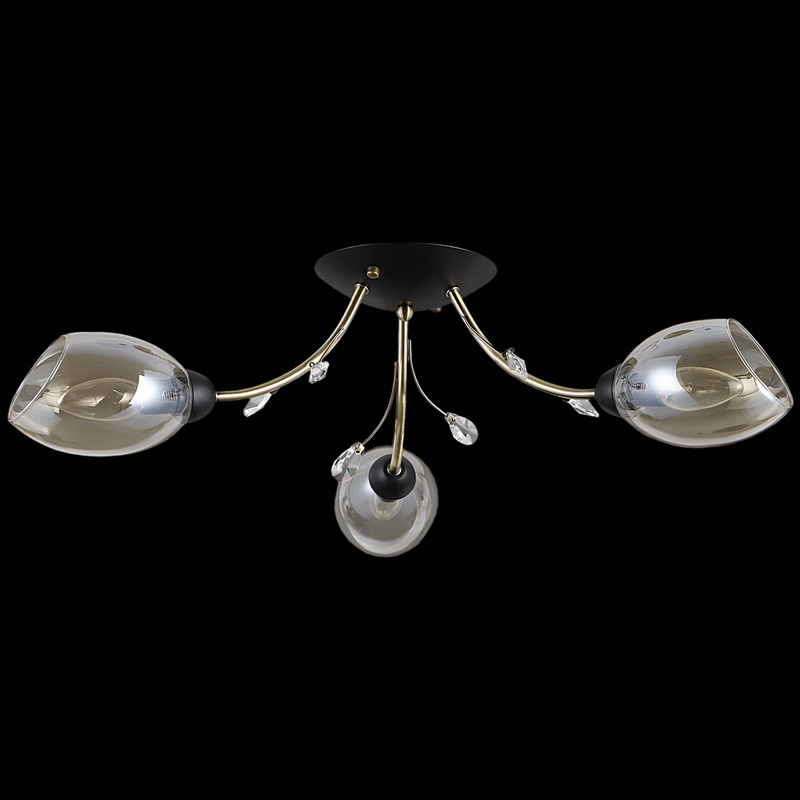 Потолочная люстра Illumico IL9738-3CSQ-79 BK AB