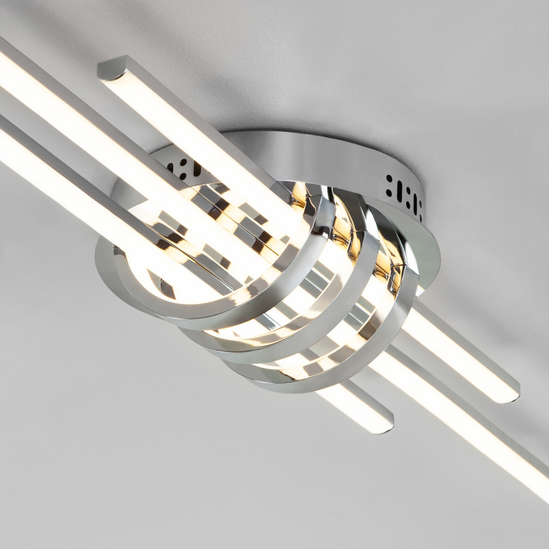 Потолочная люстра Eurosvet SKYLINE 90243/3 хром