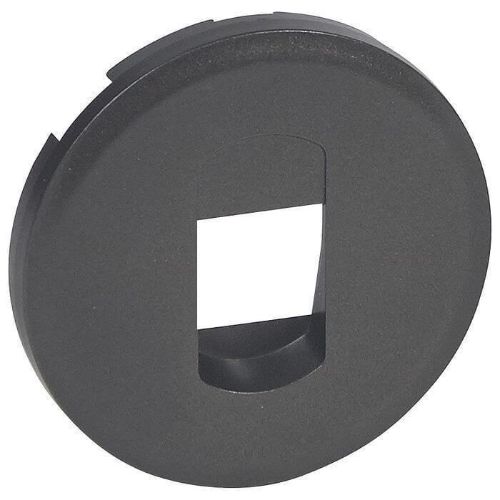 Лицевая панель Legrand Celiane розетки акустической графит 067813