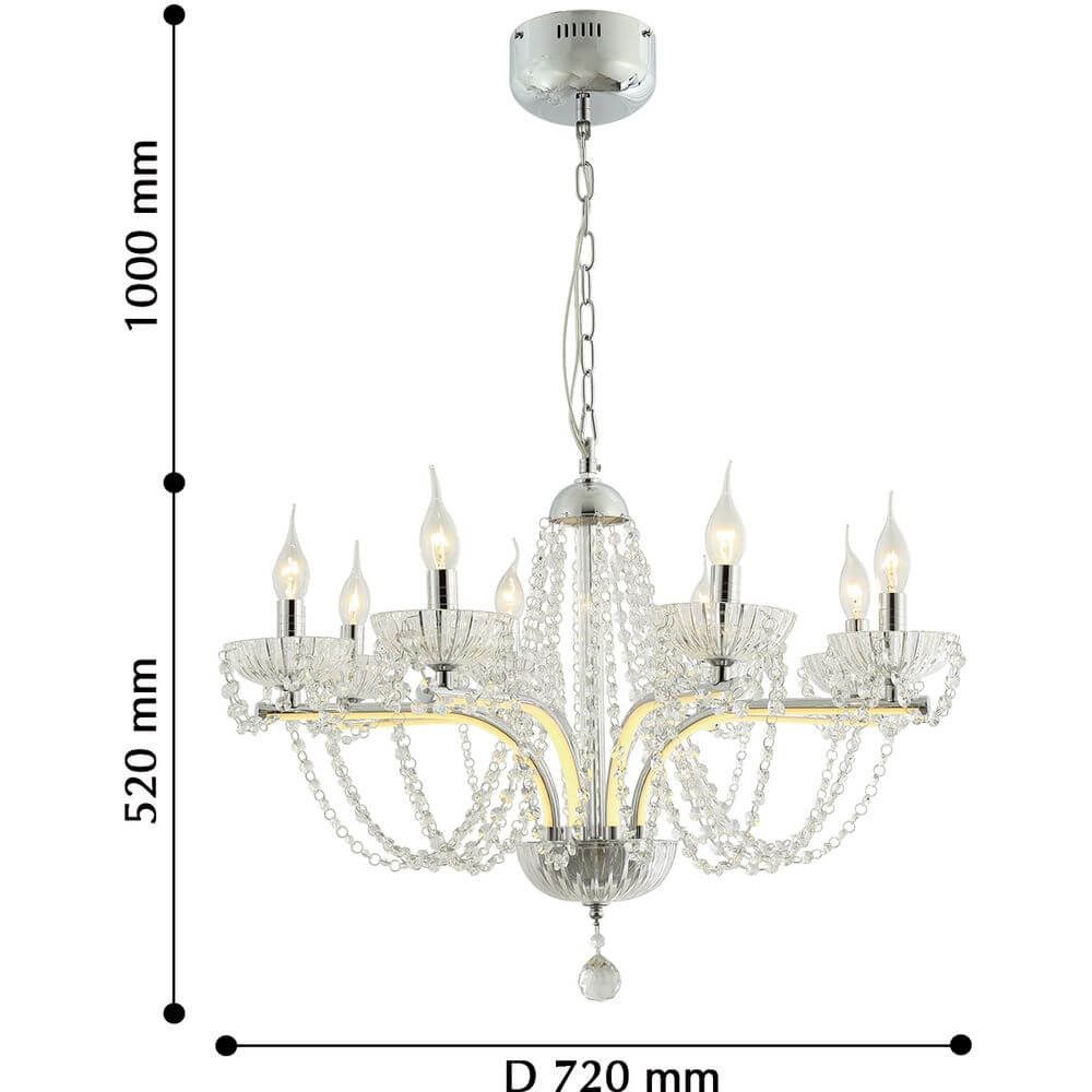 Подвесная люстра Favourite Prunk 2424-8P