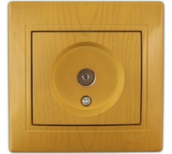 Розетка ТВ проходная Lezard Mira 701-0701-129